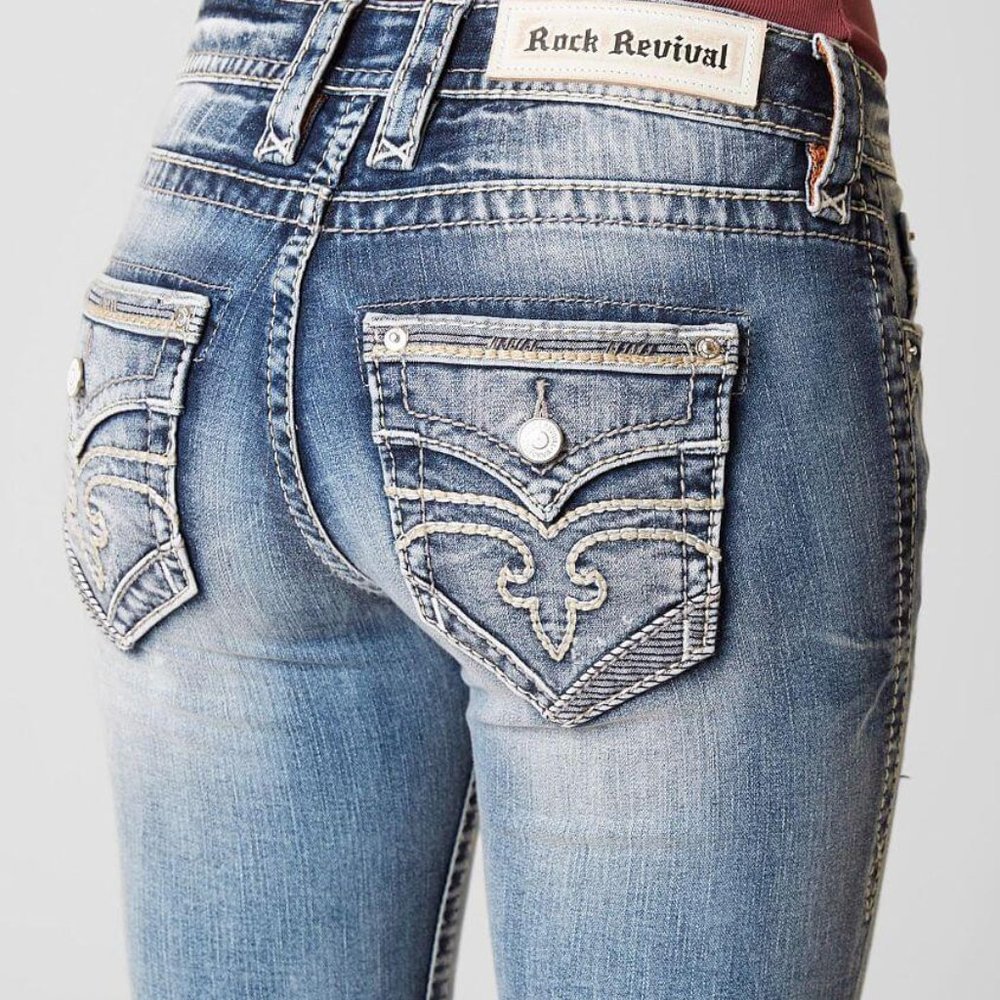 ROCK REVIVAL LANG BOOT STRETCH 32x32